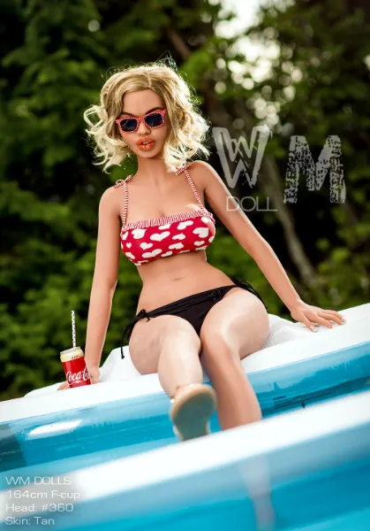 164cm (5ft5) Copa F Muñeca Realista S-TPE Muñeca Sexual Cabeza #360